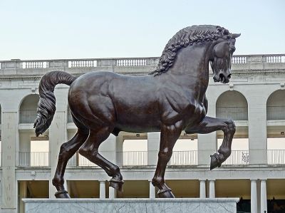 Da Vinci’s horse in Milan