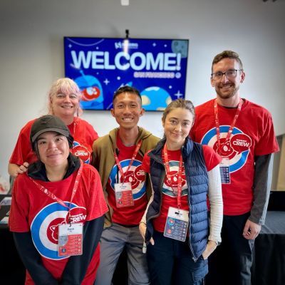 This year’s Smashing volunteers at SmashingConf in San Francisco